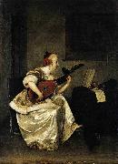 The Lute Player Gerard ter Borch the Younger